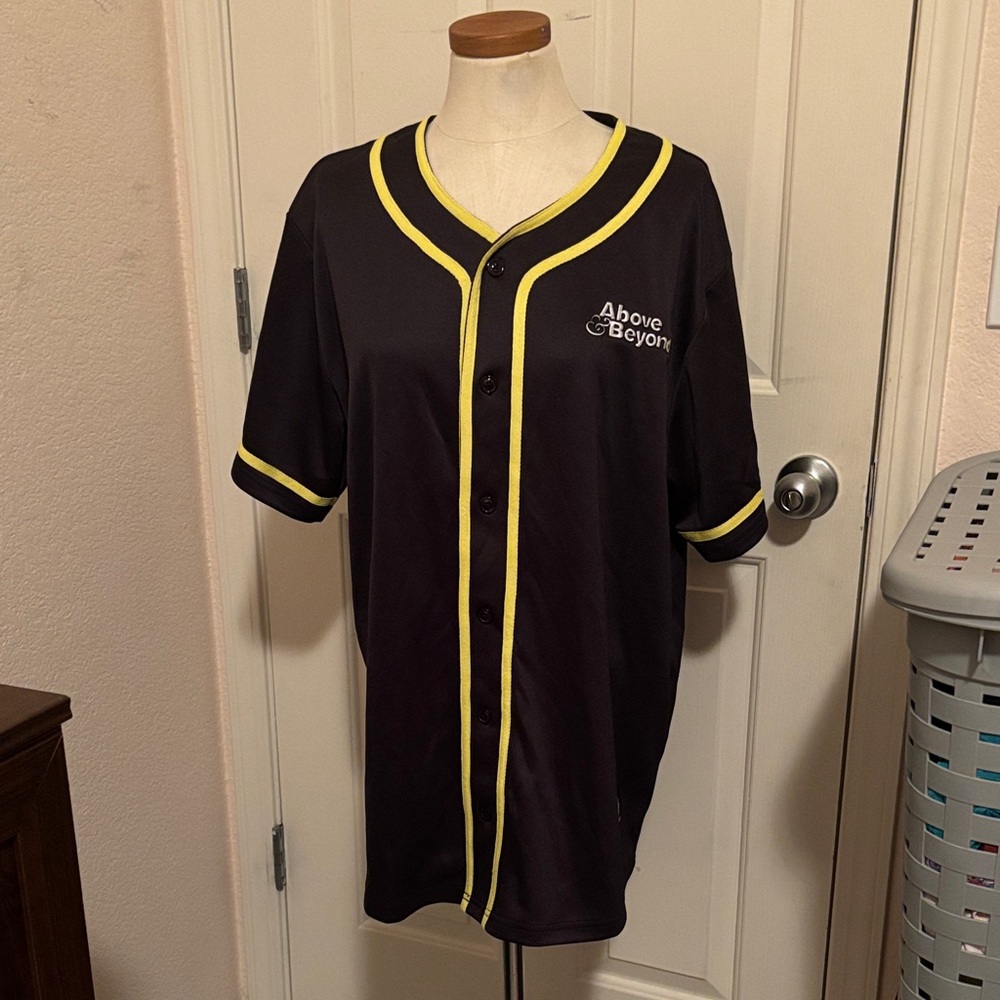 Above & Beyond Black and Yellow Women's Jersey